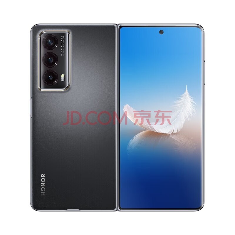 荣耀magic vs2 折叠屏手机 5G 轻薄机身【magic vs/magic v2系列】 绒黑色 16GB+512GB 官方标配