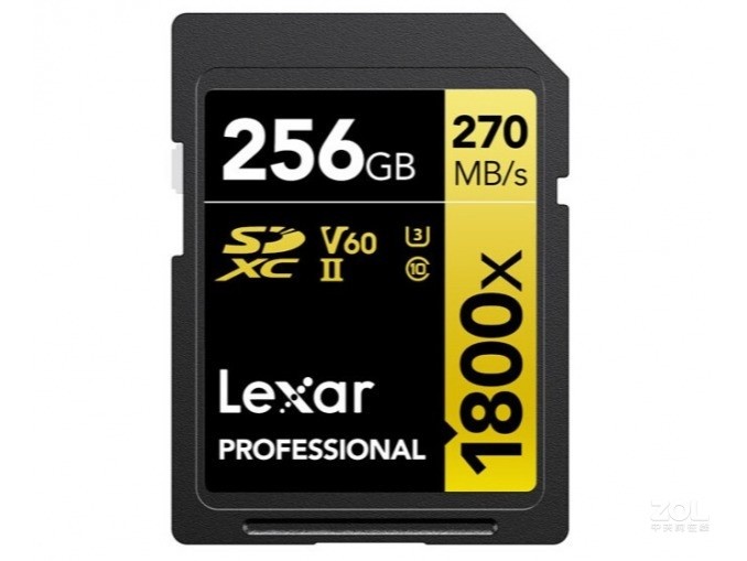 雷克沙 专业版高速SD存储卡LSD1800 (256GB)