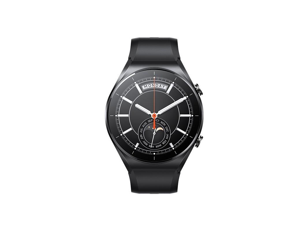 小米 Watch S1 Watch S1（曜石黑+黑色氟橡胶表带）