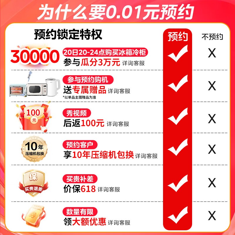 美的北极熊603冰箱大容量节能静音十字对开四门双系统