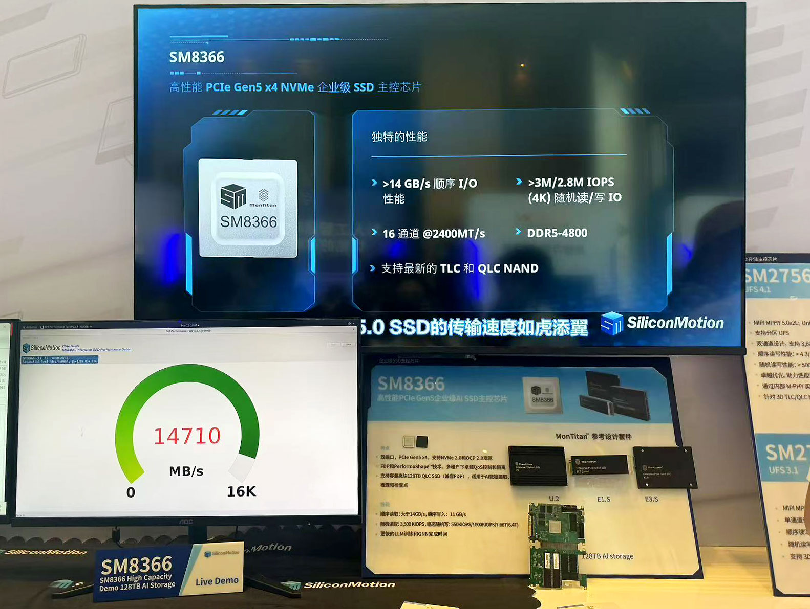 AI洢± Я128TB AI SSDCFMS 2025