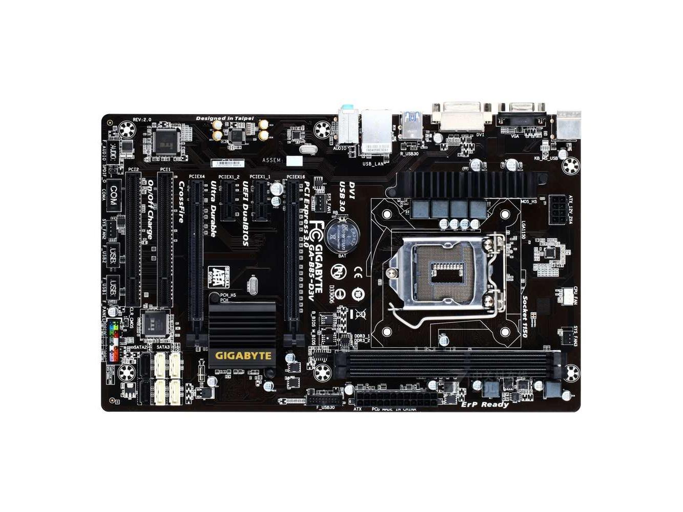 技嘉(gigabyte) B85 B85-D3V(rev.2.x)