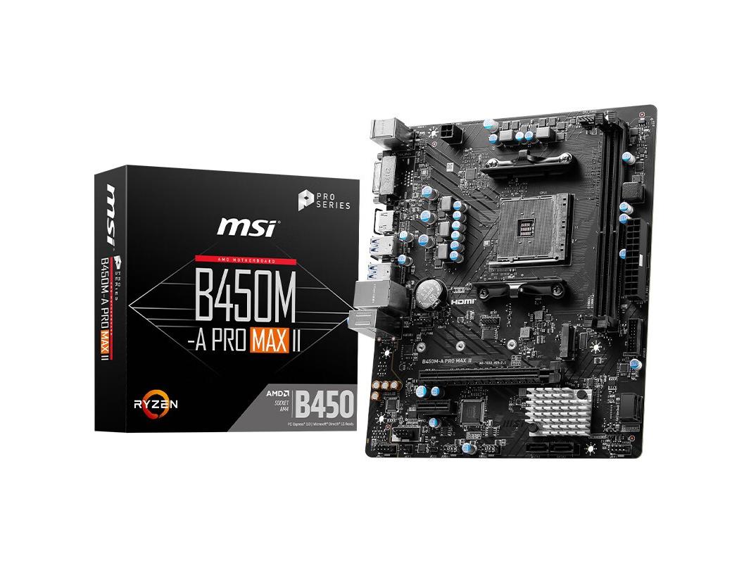 msi微星 微星 B450 微星B450M-A PRO MAX II