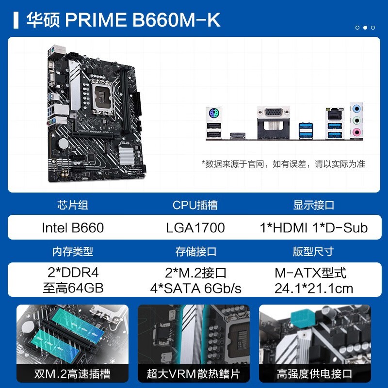 ˶PRIME B660M-Ki5 12490F ȶǿ