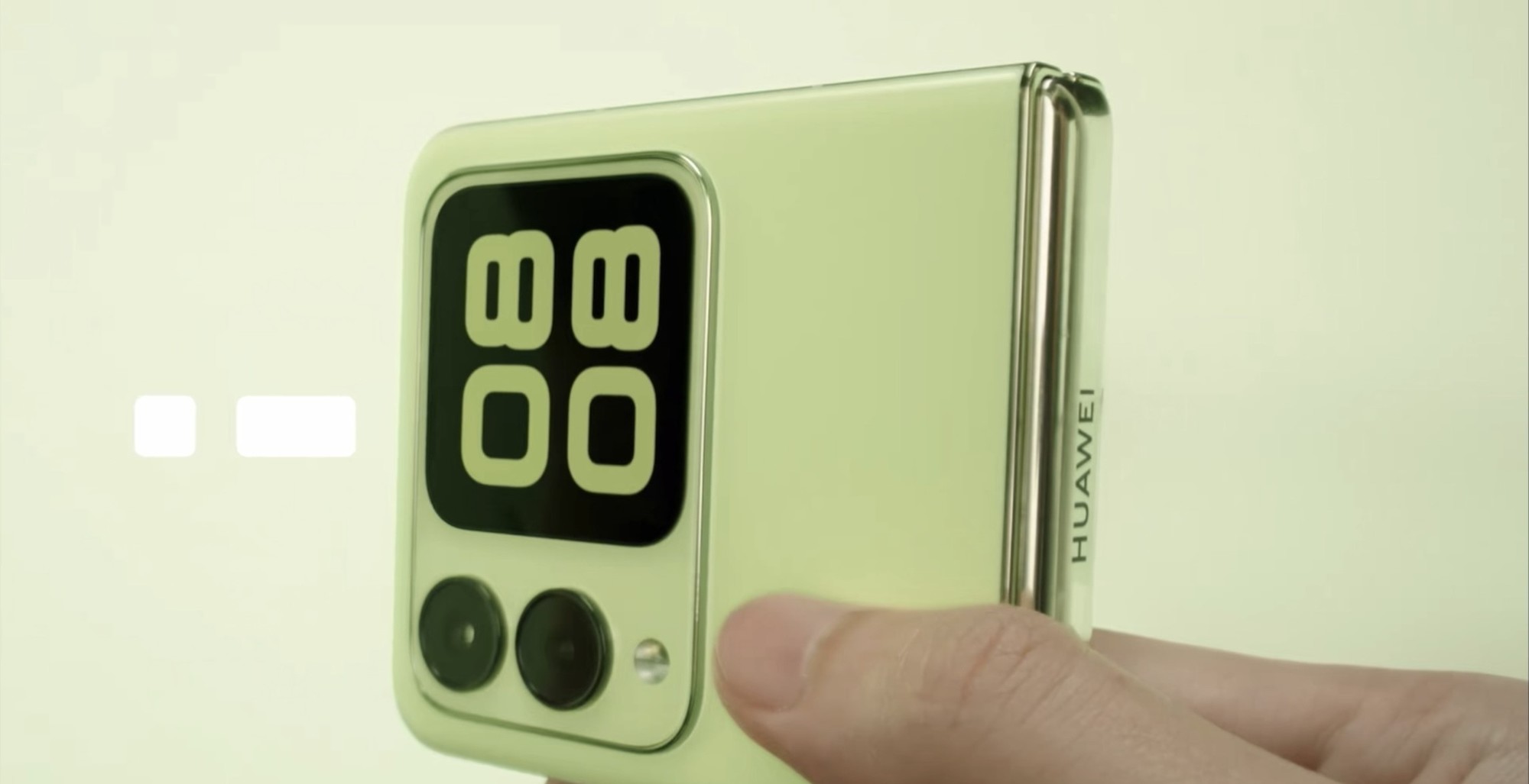 年轻人的第一款折叠屏手机 华为nova首款小折叠亮相