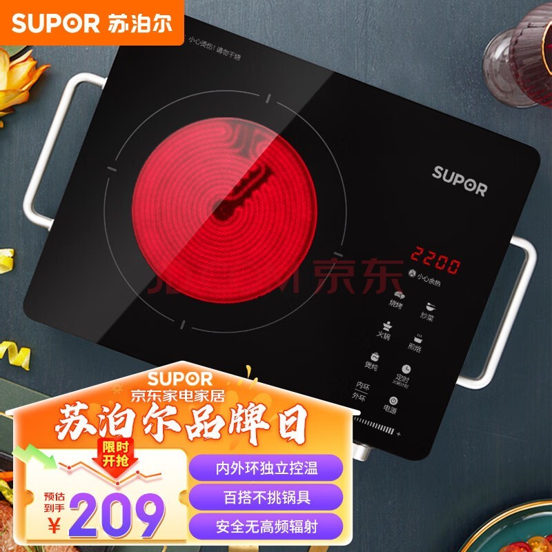 ղSUPOR¯ ¯  2200W ͷ˫ û¯ Ⲩ Χ¯C22-CS11