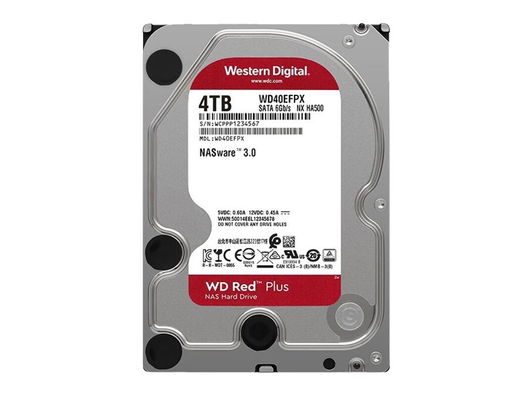  Plus 4TB 5400ת 256MB SATA3WD40EFPX