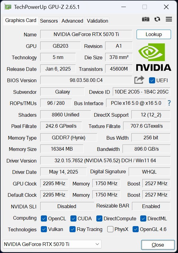 ӰGeForce RTX 5070 TiLUNA OC ԿҲģ黯