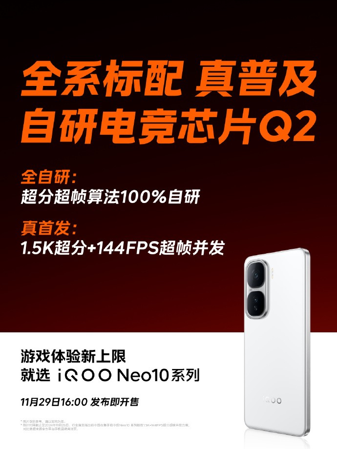 iQOO Neo10ϵտ Ƽȫϵ콢