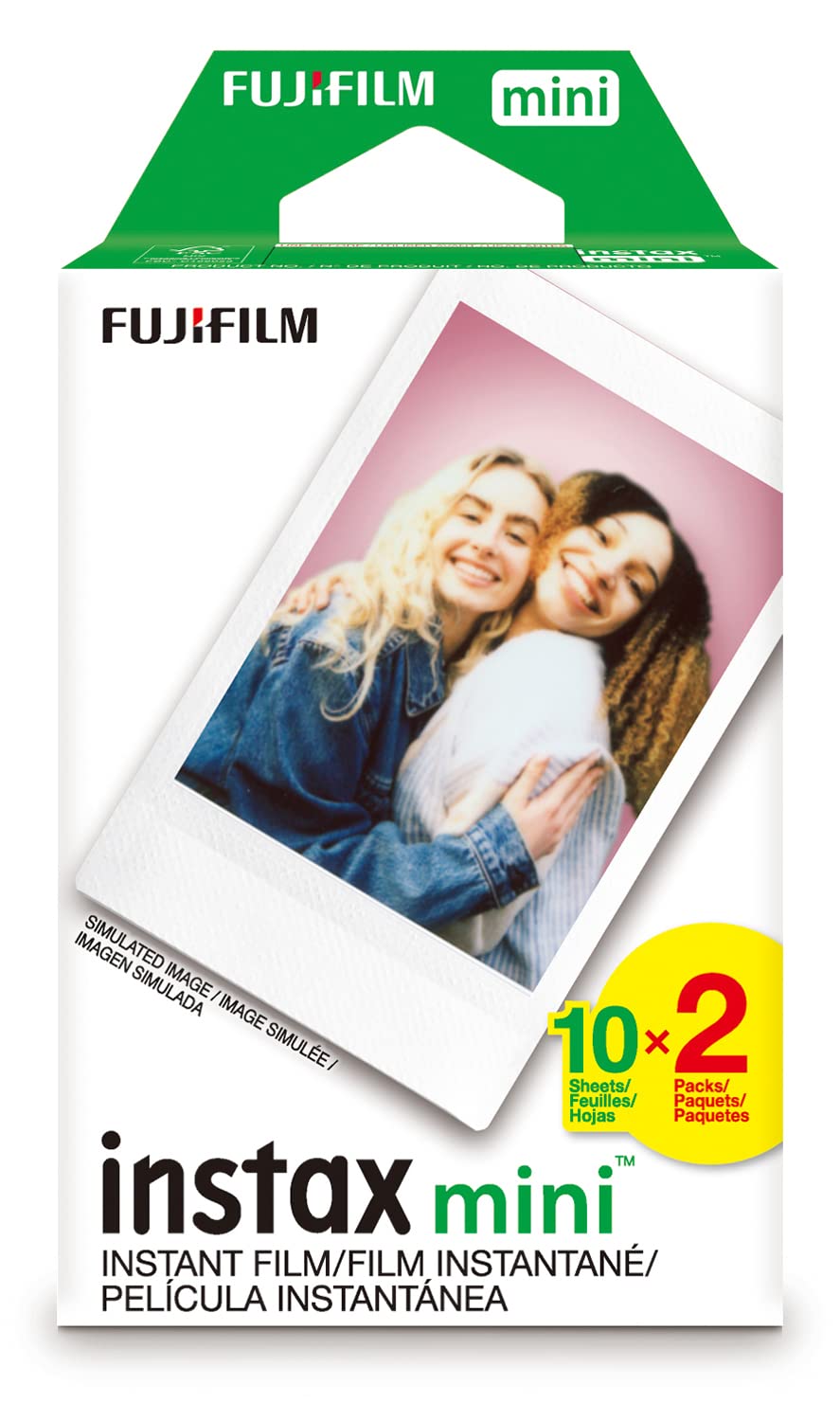 富士 FUJIFILM Instax mini12 拍立得一次成像相机海外版20张相纸