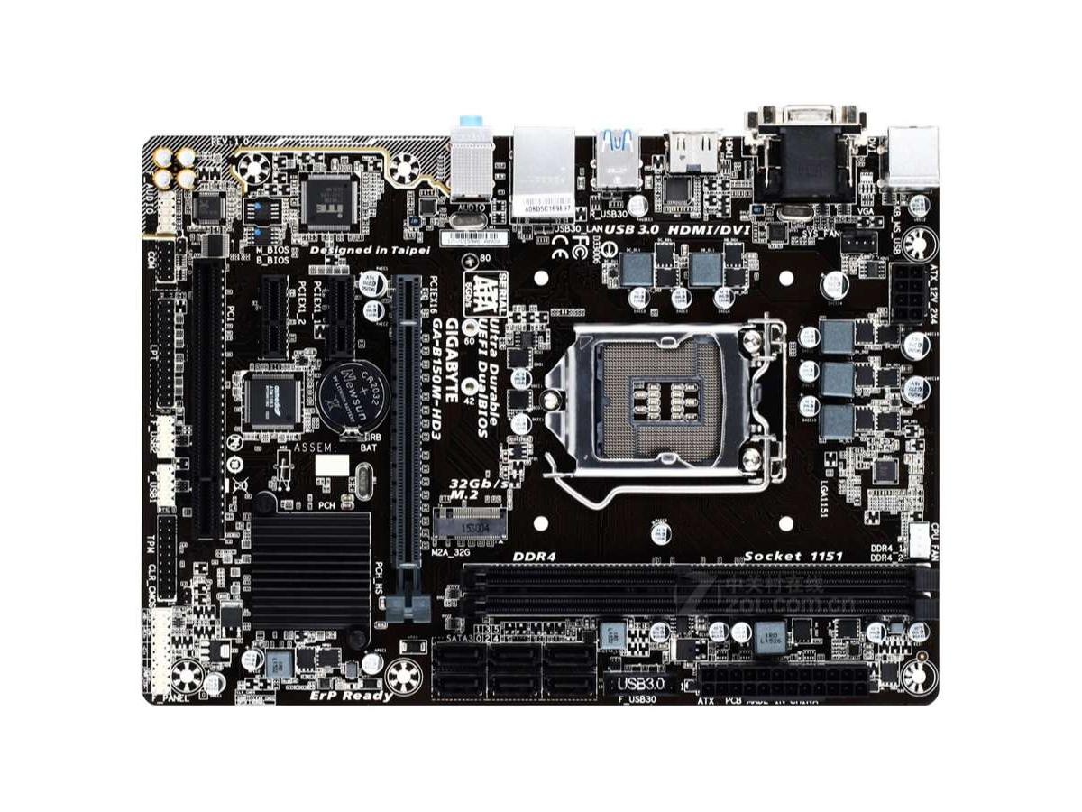 技嘉(gigabyte) B150 B150M-HD3(rev.1.0)