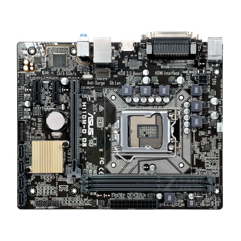 华硕(asus) H110 H110M-D D3
