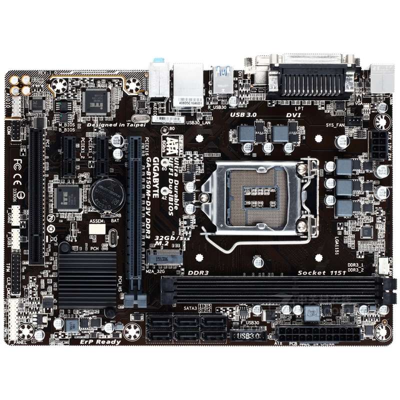 技嘉(gigabyte) B150 B150M-D3V DDR3(rev.1.0)