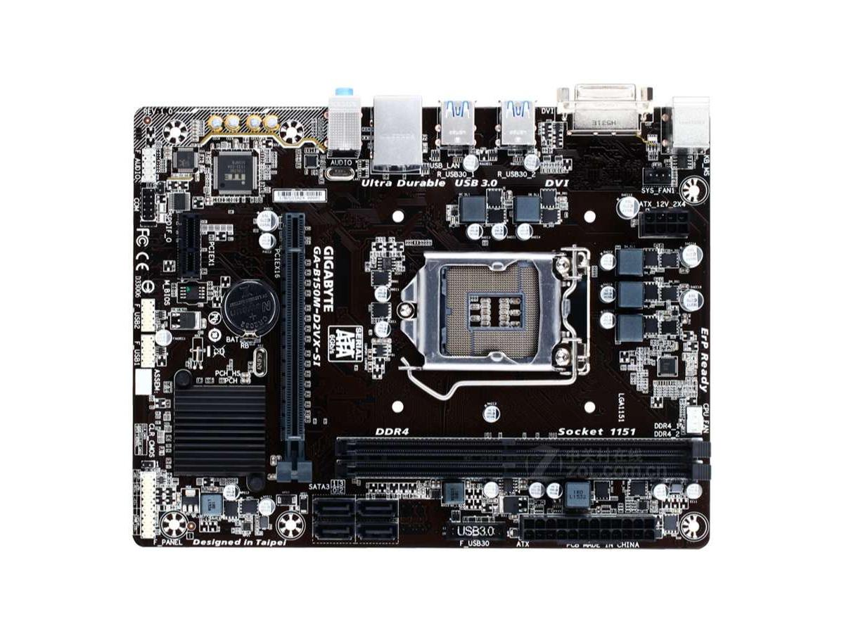 技嘉(gigabyte) B150 B150M-D2VX-SI(rev.1.0)
