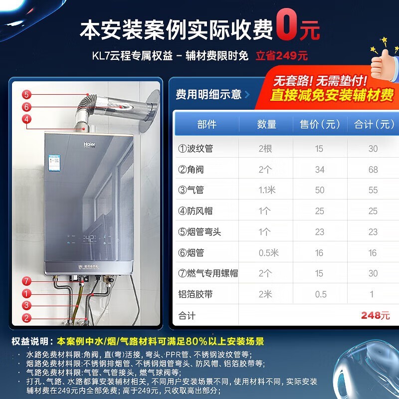 Haier JSQ31 - 16KL7ƳU1ȼˮŻݴ