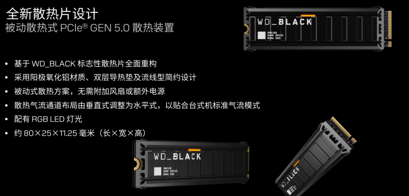 եPCIe5.0 x4WD_BLACKSN8100 NVMe SSDܡЧǰ