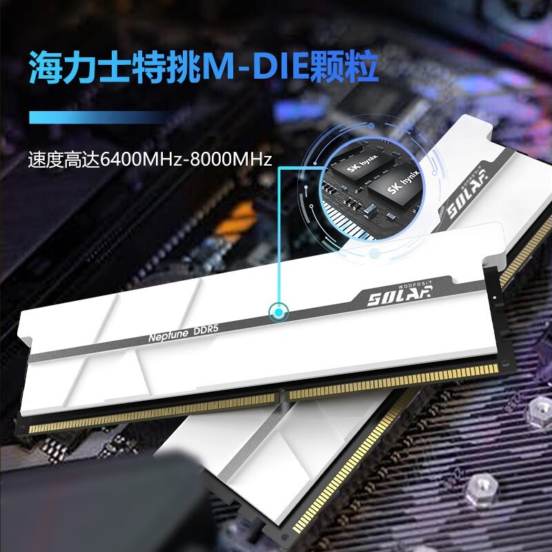 ִCL34ʿM-die48GBװ DDR5 6800̨ʽڴ1145Ԫ