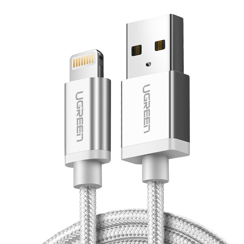 绿联MFi认证数据线36.9元!实用价不高