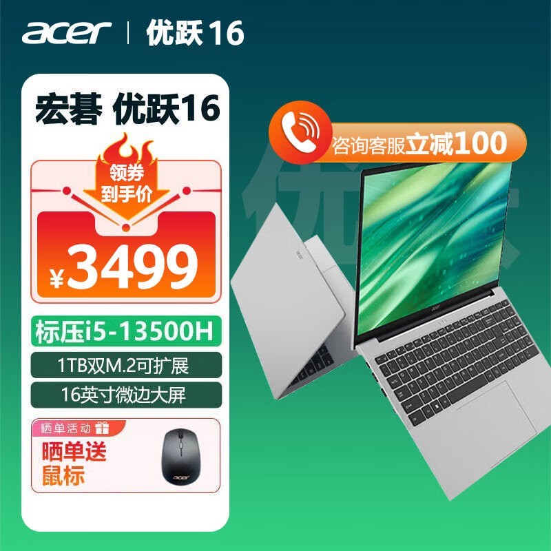 Acer곞 ԾPlus(i5 13500H/16GB/1TB)