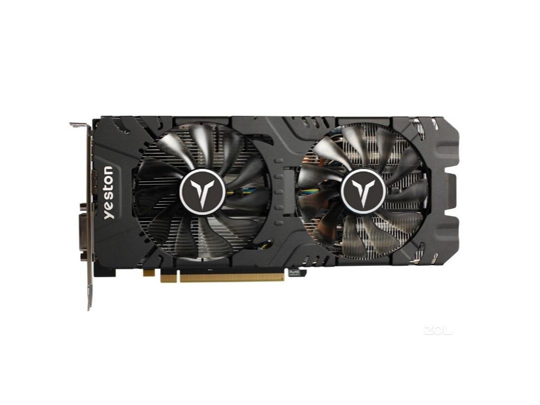 盈通(yeston) RX580 2048SP-8G  D5 大地之神