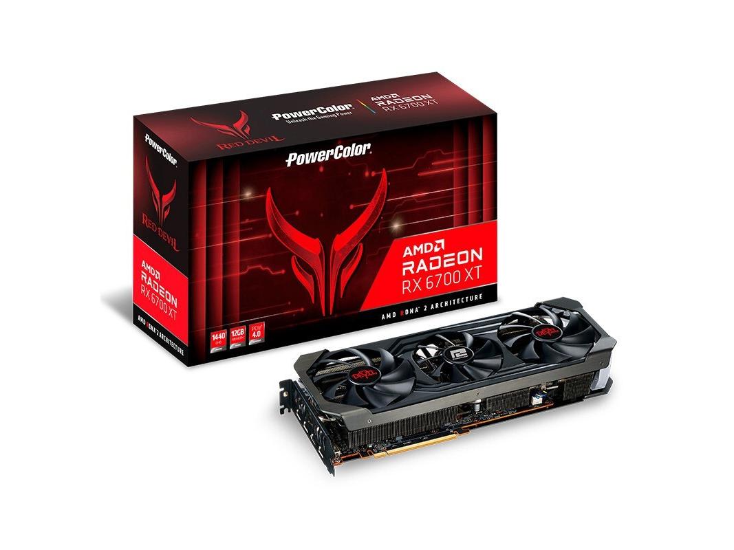 撼讯(Powercolor) Radeon RX6700XT Radeon RX6700XT 红魔