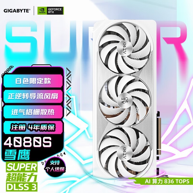  ѩӥ GeForce RTX 4080 SUPER AERO OC 16G