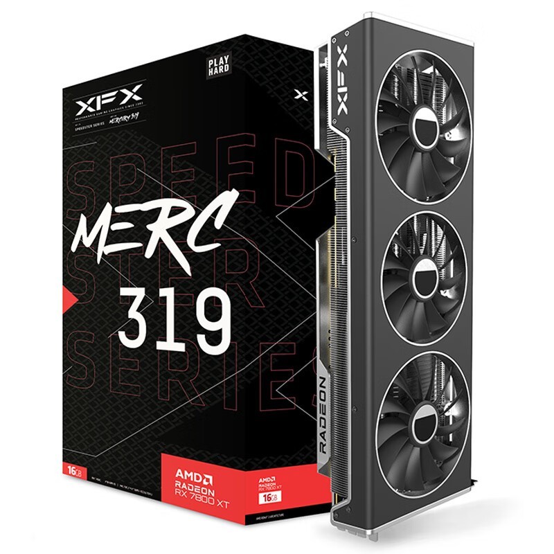 XFX 讯景 AMD RADEON  6800 海外版OC 16GB 显卡