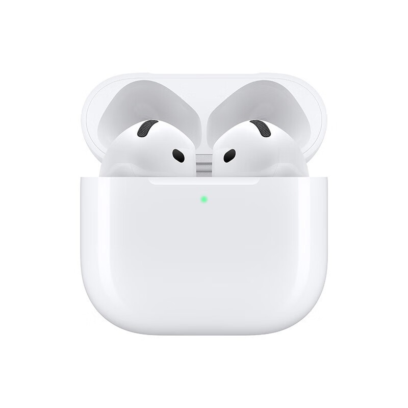 苹果 Apple AirPods 4 半入耳式真无线蓝牙耳机 白色 有线充电