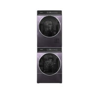 海尔 Haier GA100-STF582HU1+XQG100-BLDE582HU1洗烘套装 376升级版2.0