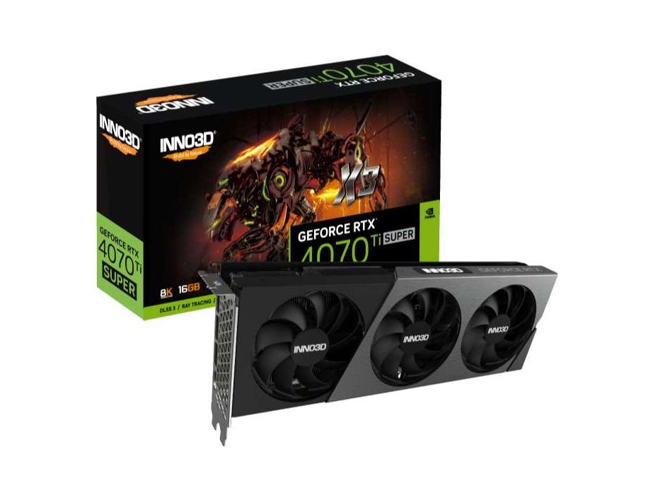 Inno3D(映众) RTX 4070 Ti SUPER GEFORCE RTX 4070 Ti SUPER 曜夜X3