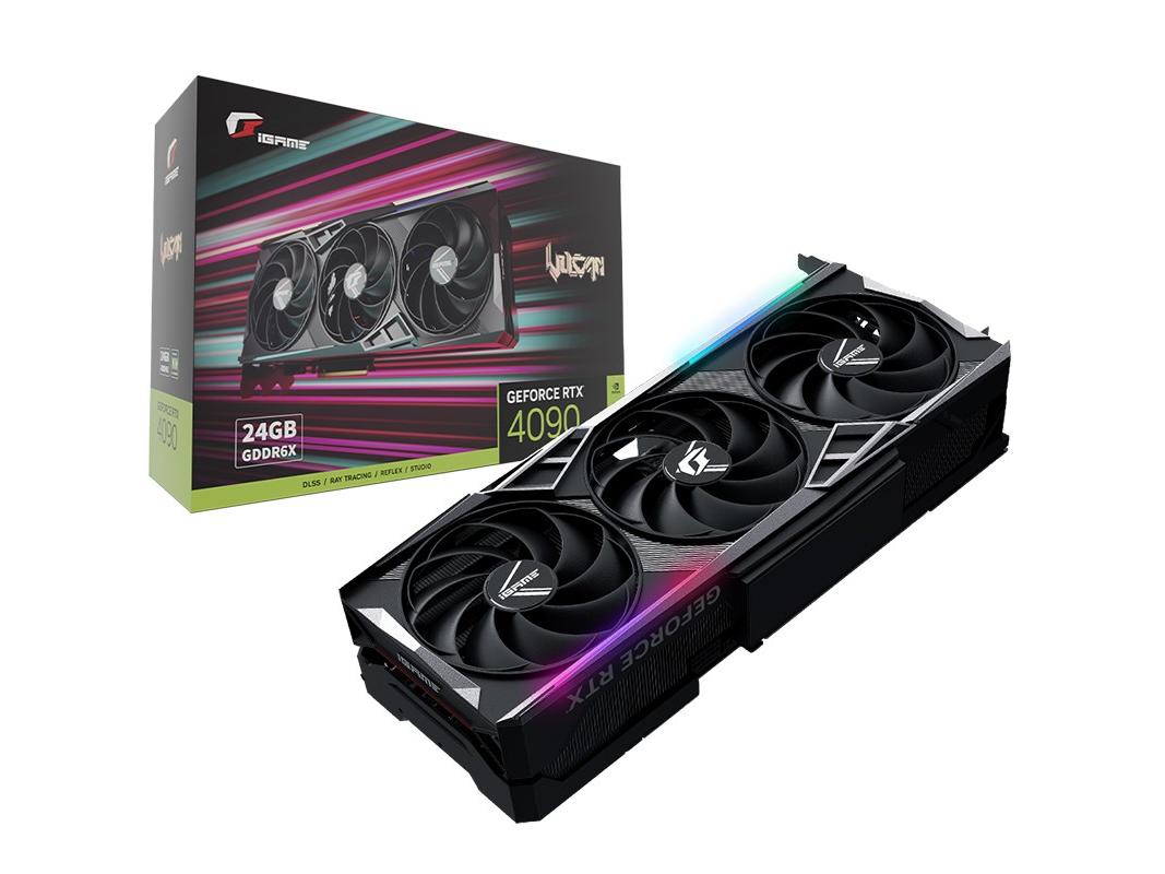 Colorful(七彩虹) RTX 4090 iGame GeForce RTX 4090 Vulcan OC 黑色