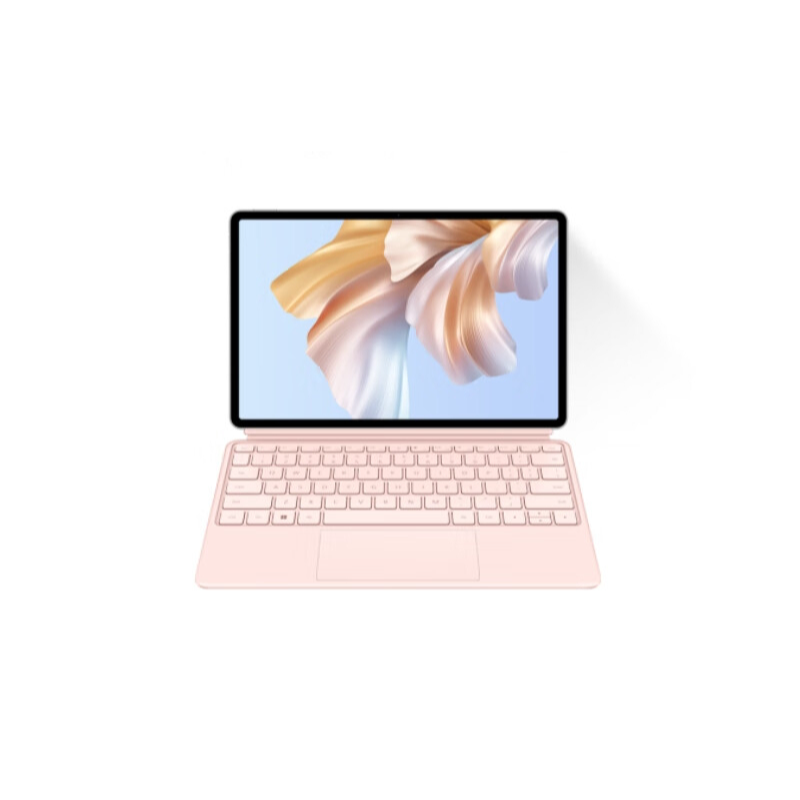 华为 Matebook E Go 骁龙8CX Gen3/16GB/1TB/集显/性能版/樱语粉键盘 雪域白