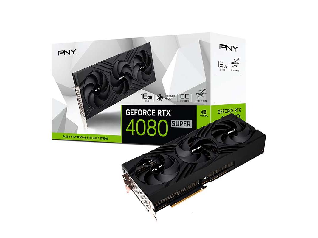 PNY GeForce RTX 4080 SUPER 16GB VERTO LED OC