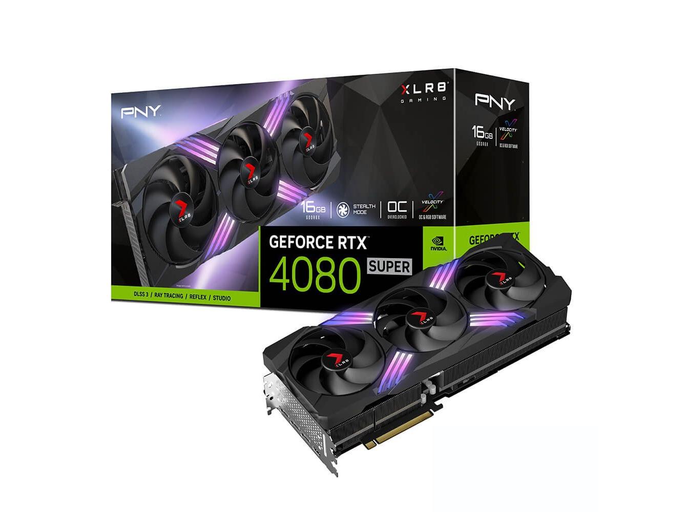 PNY GeForce RTX 4080 SUPER 16GB VERTO ARGB OC