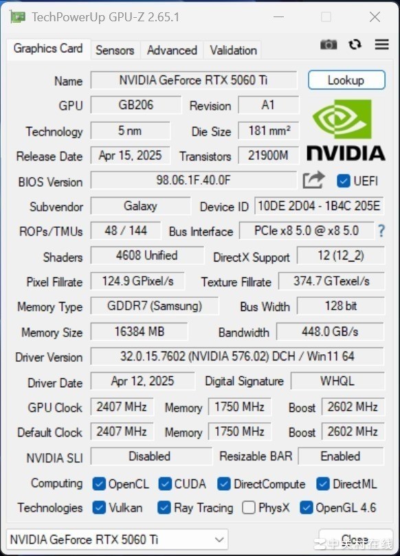  ӰRTX 5060 Ti ʦڽԿ ɢȾ 