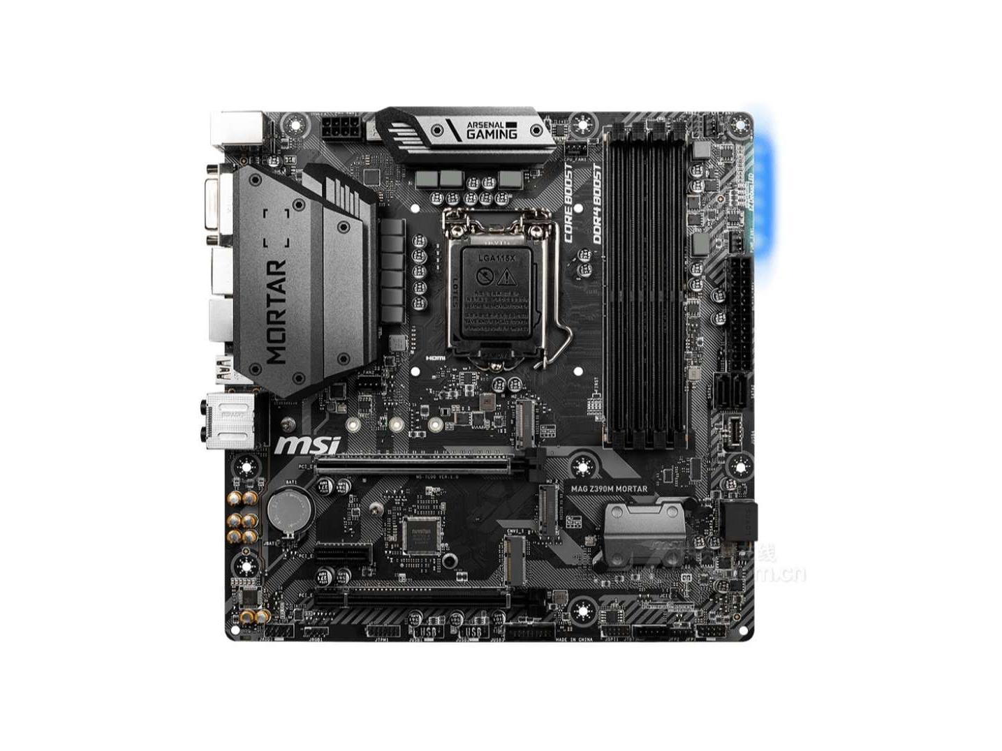 msi微星(msi) Z390 MAG Z390M MORTAR