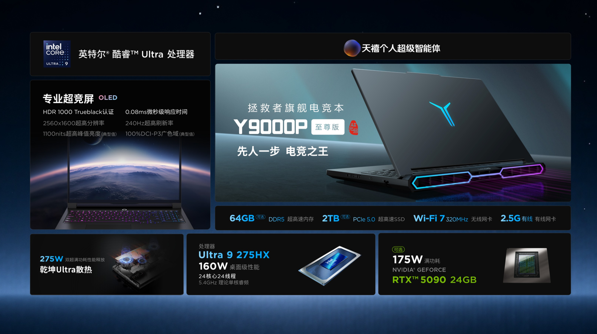 联想拯救者十年硬核进化，Y9000P 2025成六边形性能战神