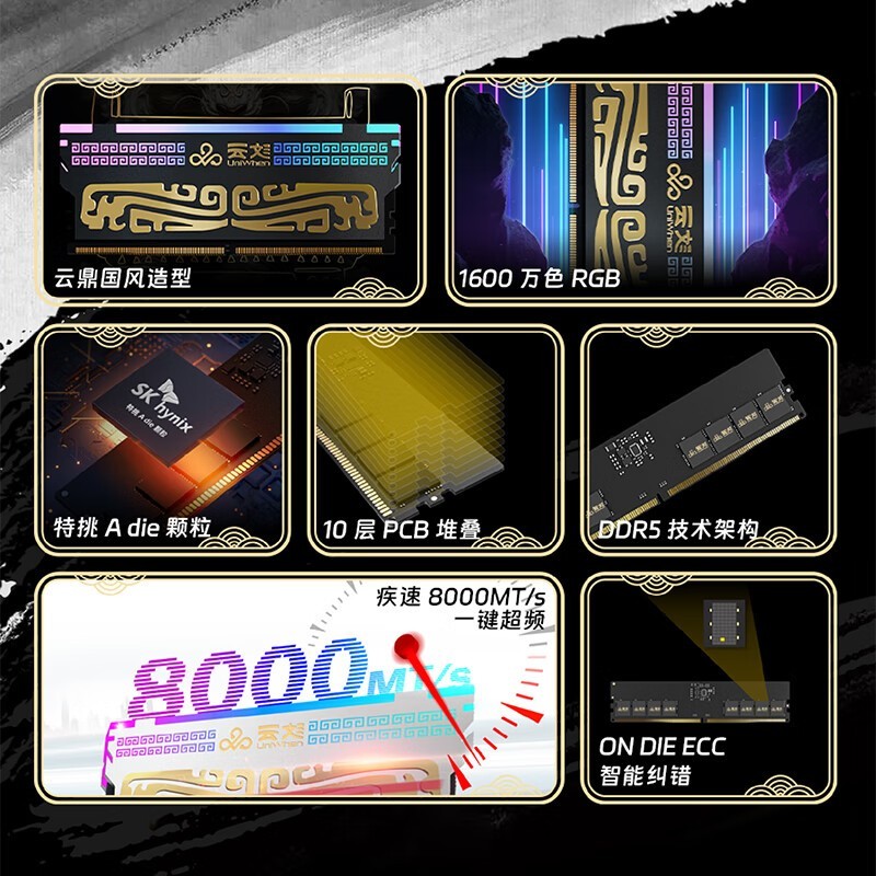 ʱػݣϹ DDR5 8000 ڴװ1199Ԫ