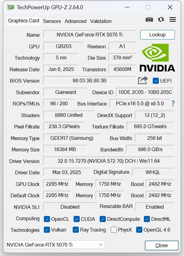 RTX 5070 Ti̤ѩOC OC֮
