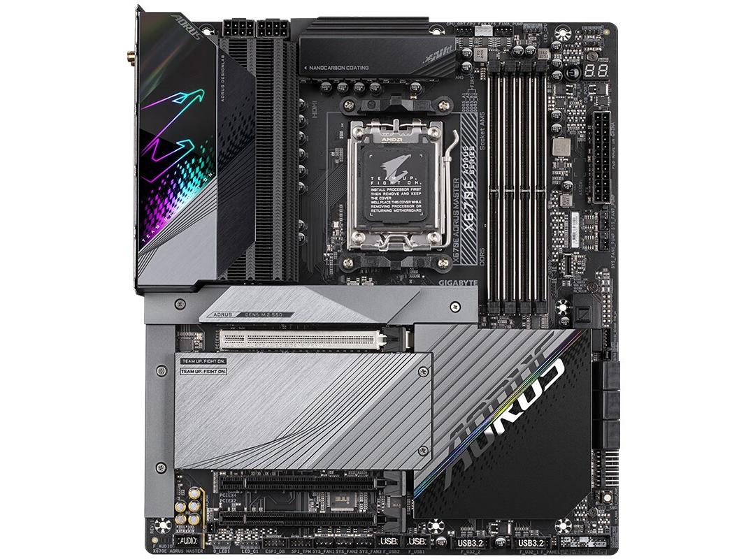 GIGABYTE（技嘉） X670 X670E AORUS MASTER 黑色