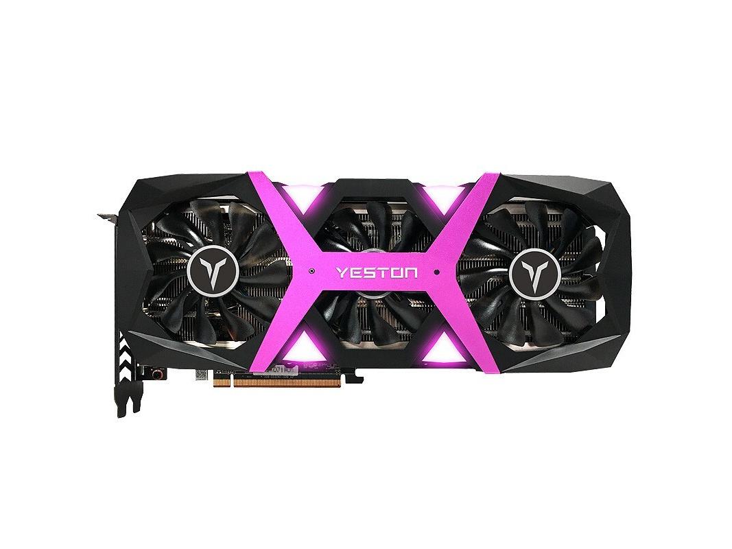 YESTON（盈通） RX 6650XT RX 6650XT 游戏高手 8G D6