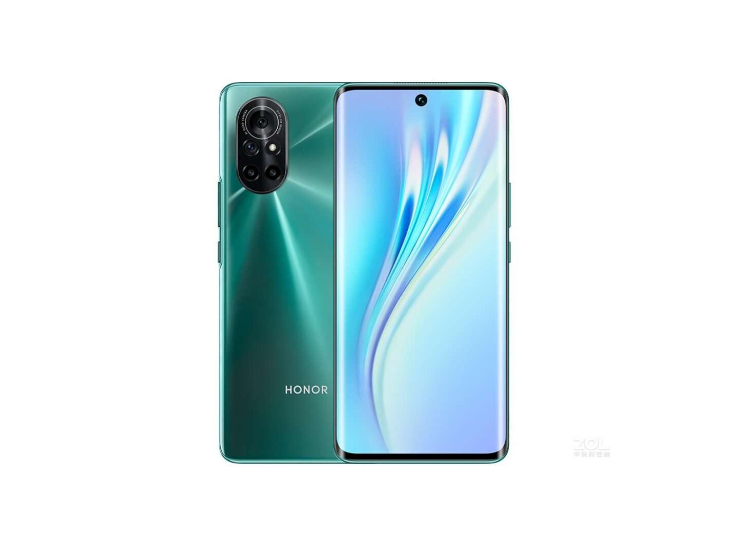 荣耀(honor) V40轻奢版 8GB+128GB(5G版)  蓝水翡翠