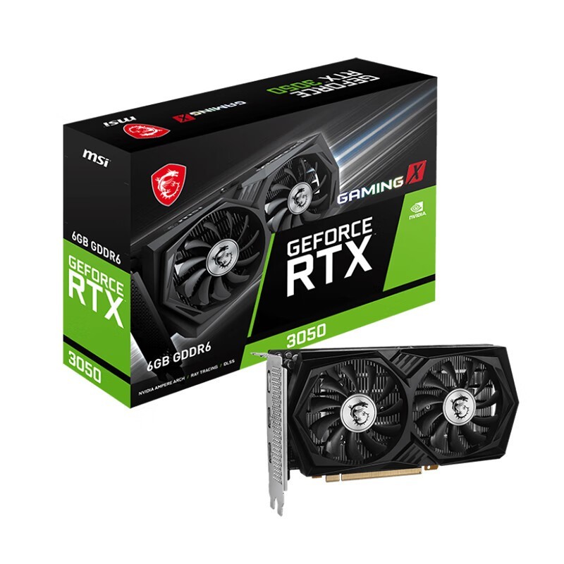 ޡ΢ħRTX 3050 GAMING X 6GƵԿ1370Ԫ
