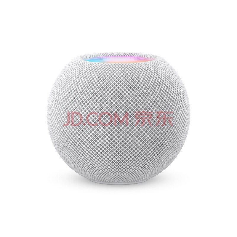 Apple/苹果 HomePod mini 智能音响/音箱 ?蓝牙音响/音箱 智能家居 白色 适用iPhone/iPad