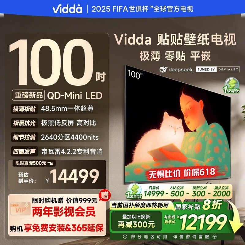 Vidda 100ӢӾŻݣּ12499Ԫ