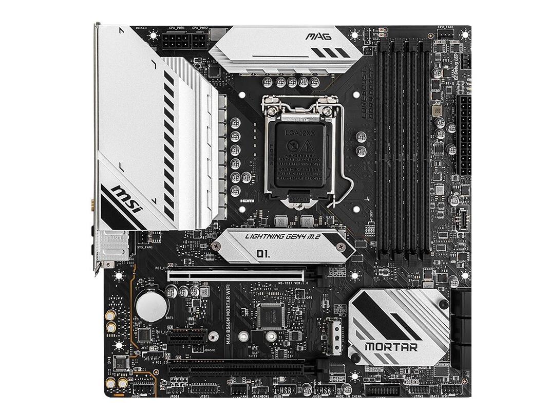 msi微星 B560 微星MAG B560M MORTAR WIFI