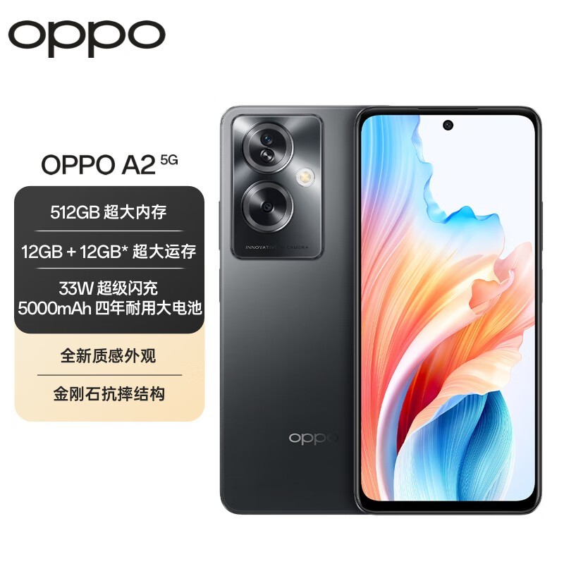 ޡOPPO A2 5Gֻۼ1399Ԫ֧90Hzˢʺ720Hzز