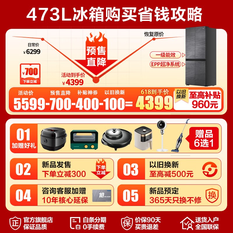ޡ BCD-473WGHTDB9S8U1 Կű 3916Ԫ