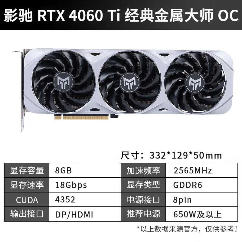 ޡӰ GeForce RTX 4060 Ti Կ 2870Ԫ֣
