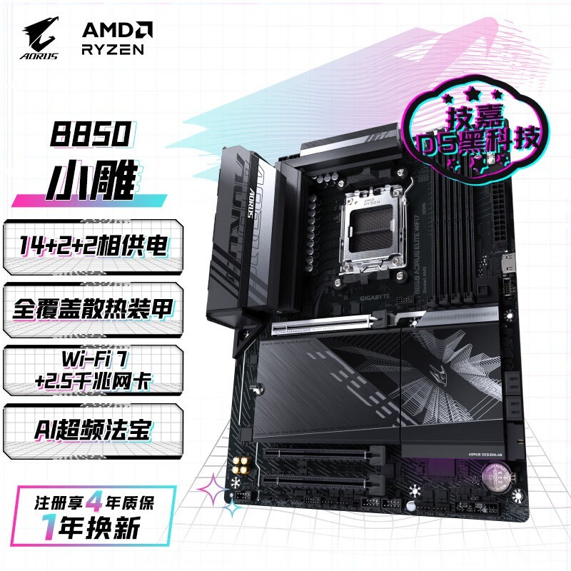  B850 AORUS ELITE WIFI7